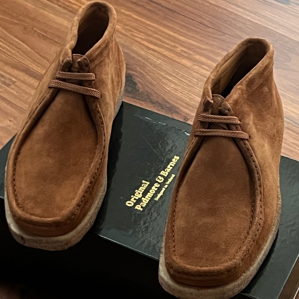 Padmore and Barnes style P404 in Suede 355